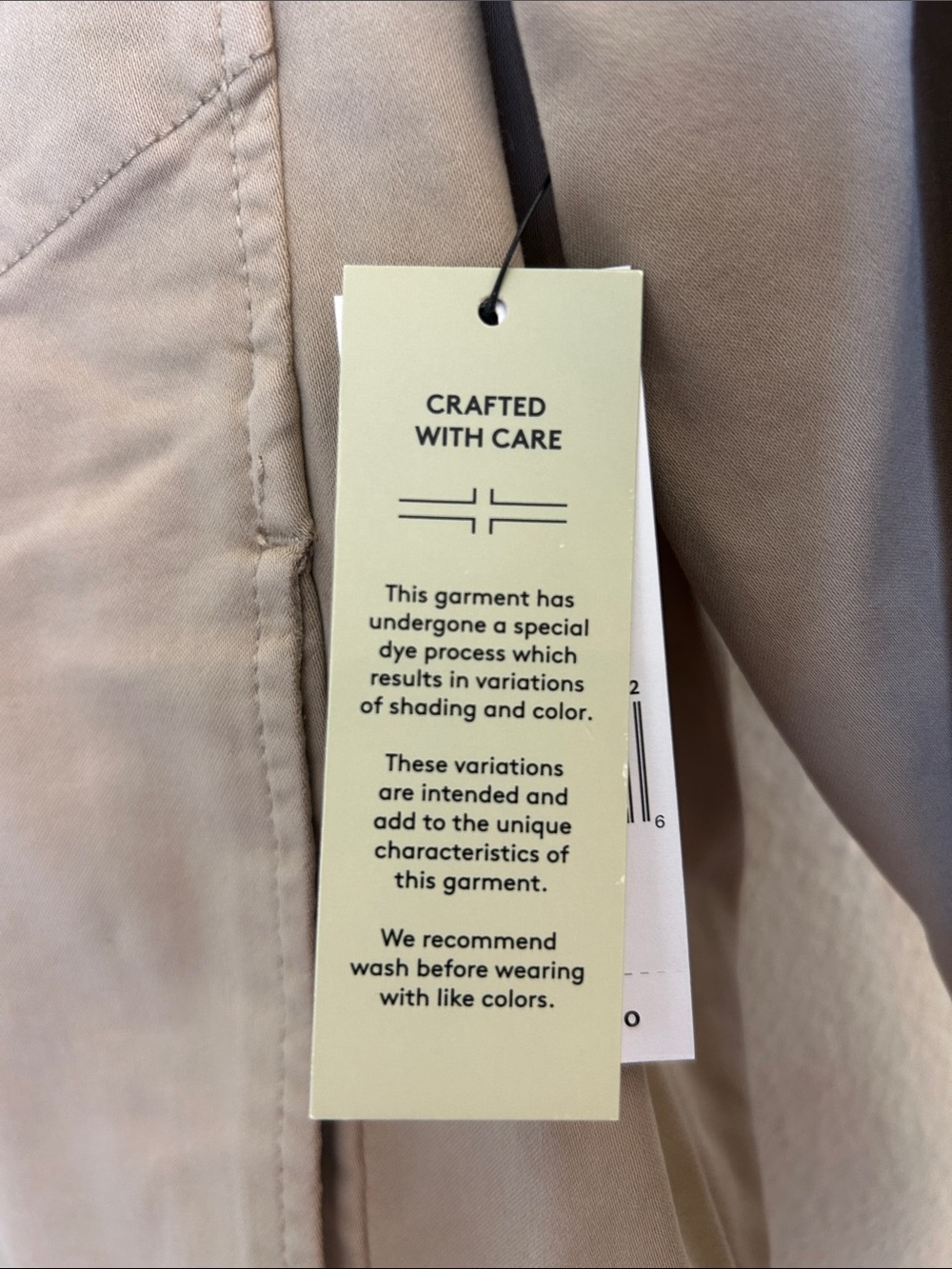 Liverpool Women's Tan Button-Front Jacket - Picture 6 of 9